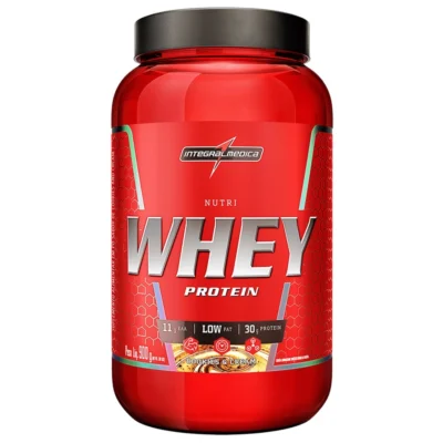 Nutri Whey Protein 900g Pote - Integralmedica - Cookies & Cream