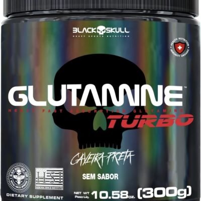 Glutamine Turbo 300G, Black Skull