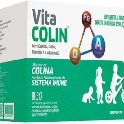 Suplemento Alimentar em Pó Vita Colin Sem Sabor 30 Sachês